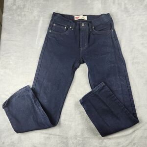 Levi's 505 Boys Jeans Blue Straight Size 18 / 29x29